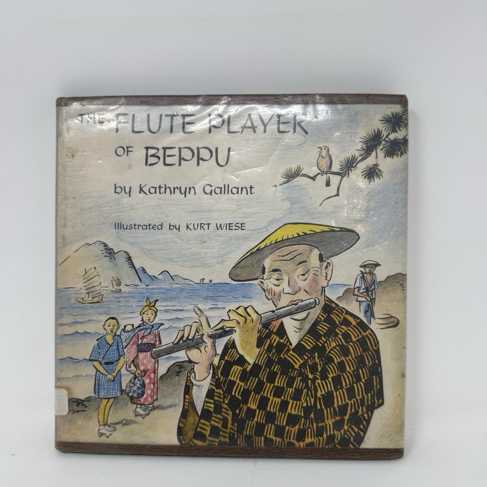 The‎ Flute Player Of Beppu by Kathryn Gallant (hc 1960 ex-lib)